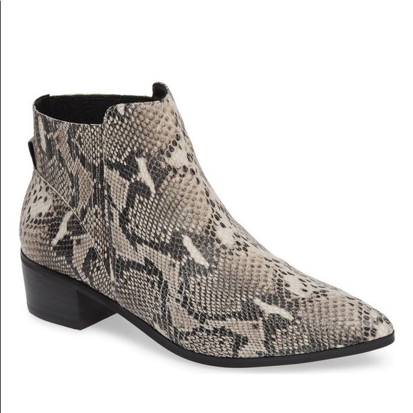 Halogen Shoes - Halogen Snakeskin booties